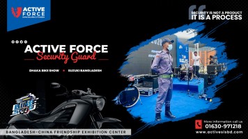 Event Security Guard in Dhaka Bike Show 2023 - Active Force