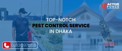 Say Goodbye to Pests with Top-notch Pest Control Service in Dhaka