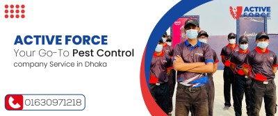 Active Force: Your Go-To Pest Control company Service in Dhaka