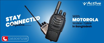 Stay Connected Anywhere with Motorola Walkie-Talkie in Bangladesh