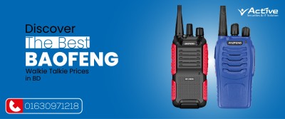 Discover the Best Baofeng Walkie Talkie Prices in BD | Active Force