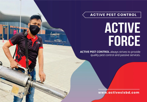 Pest Control Service in Dhaka, BD | Active Force