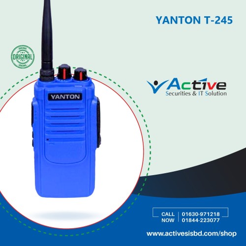 Yanton T245 Long Range SBR Walkie Talkie Handheld Two Way Radio