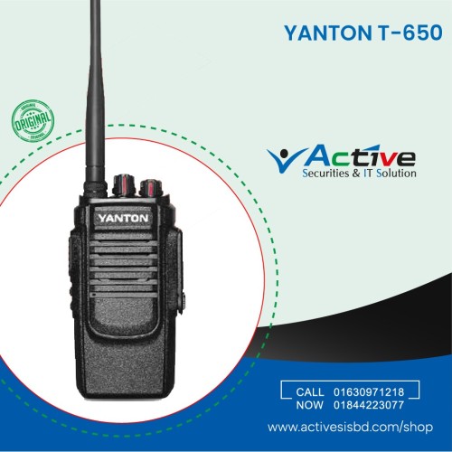 Yanton T650 walkie Talkie