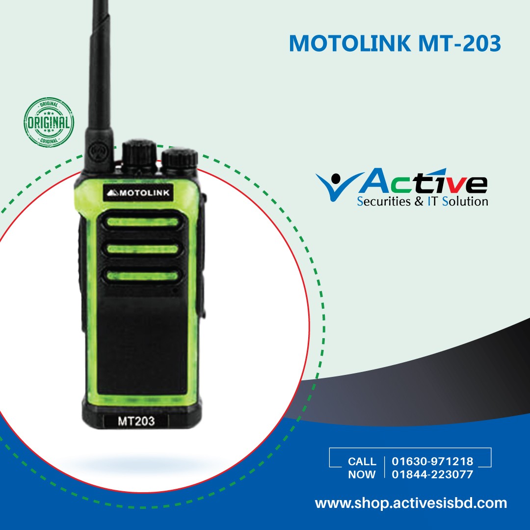 Motolink MT203 SBR Walkie Talkie
