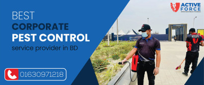Best corporate pest control service provider in BD | Active Force