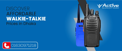 Discover Affordable Walkie-Talkie Prices in Dhaka | Active Force