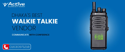 Communicate with Confidence: Dhaka&#039;s Best Walkie Talkie Vendor Revealed