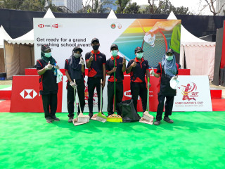 HSBC-Mayor&#039;s Cup School Badminton 2023 Trophy Event